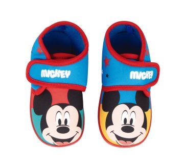 MICKEY MOUSE ЗАТВОРЕНИ ДОМАШНИ ПАНТОФКИ С ГУМЕНА ПОДМЕТКА