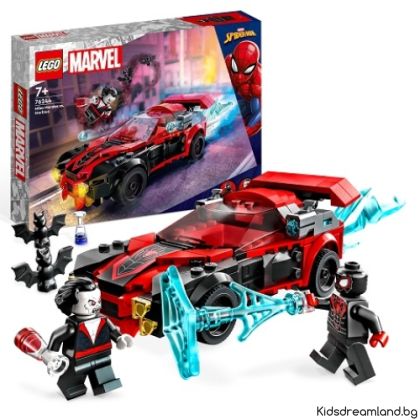  LEGO Майлс Моралес срещу Морбиус