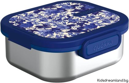 Кутия за храна Quokka Kai - Blue Blossom