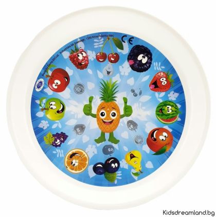 Детска микровълнова чиния Плодчетета