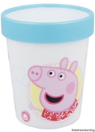 Неплъзгаща се чаша  260 мл Peppa Pig