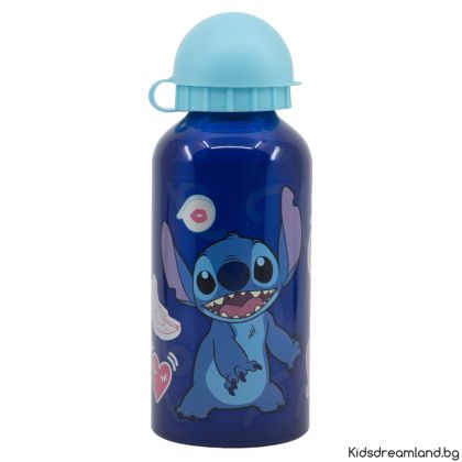 Алуминиева бутилка 400 мл, Stitch, Palms