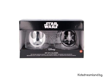 Комплект от 2 кристални чаши, Star Wars