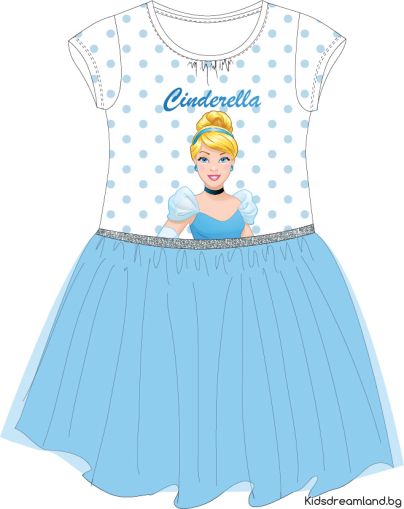 РОКЛЯ ЗА МОМИЧЕ С ТЮЛ CINDARELLA