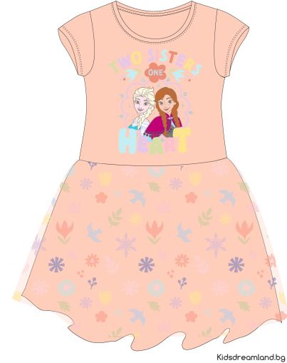 РОКЛЯ ЗА МОМИЧЕ С ТЮЛ Frozen