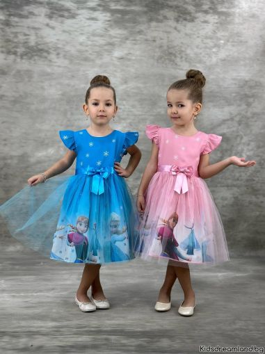 Eлегантна Детска Рокля Frozen 