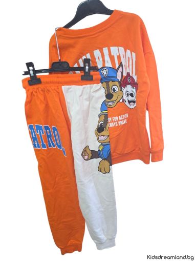 Детски комплект момиче дълъг ръкав Paw Patrol 