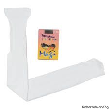 Чорапогащник 30 DEN Magi в Бяло