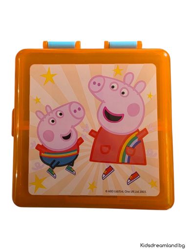 Кутия за храна с три отделения Peppa Pig