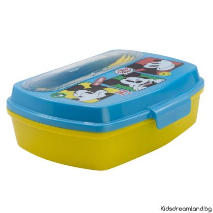 Кутия за храна Stor Mickey Mouse - С прибори