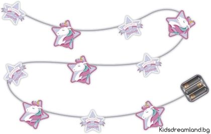 Коледни гирлянди с 10 светодиода.