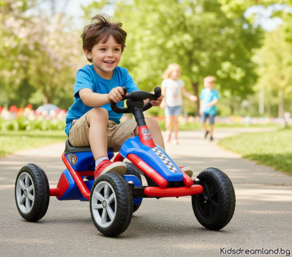  Go Kart - VOLARE - Paw Patrol Mini Red Blue - Дете - 4 колела 