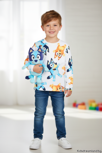 Детска блуза на Bluey