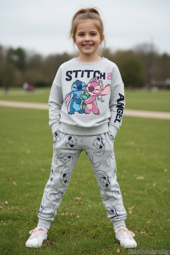 Спортен екип Lilo Stitch - Сив
