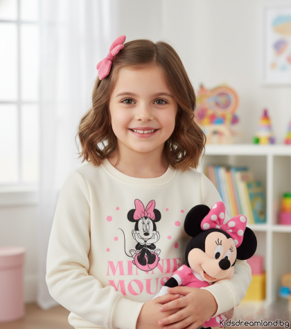 Поларена блуза за Момиче Minnie Mouse