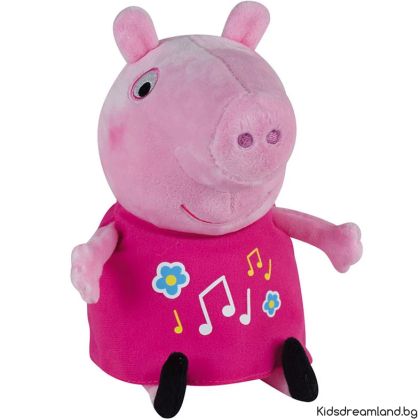 Светеща музикална играчка, Peppa Pig,  25см
