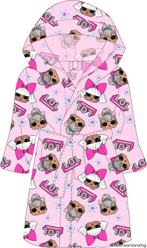 Детски Халат  L.O.L. Surprise