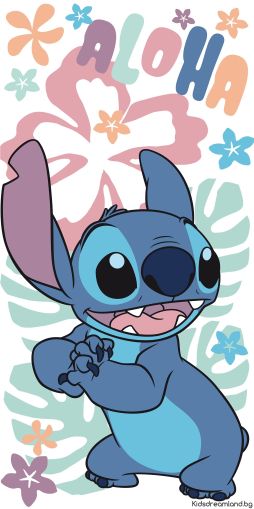 Плажна кърпа, Lilo & Stitch, Хавайска Хармония