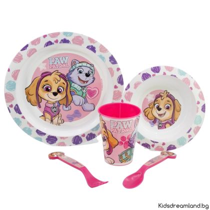 5 бр. Микро сет, Paw Patrol, Girl Essence 