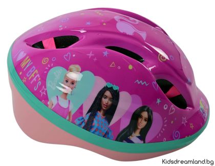  Каска за велосипед, Barbie, 52-56см