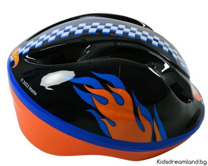  Каска за велосипед, Hot Wheels, 52-56см