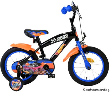 Детски велосипед, Hot Wheels, За Момчета - 14 инча