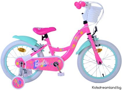 Детски велосипед, Barbie, За Момичета - 16 инча с две ръчни спирачки