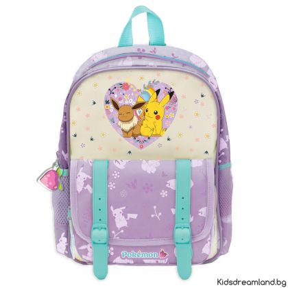Адаптивна раница, Pokemon, Flowers 30 см Cyp Brands