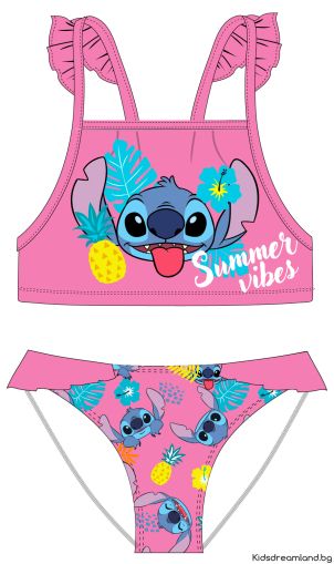 Детски Бански за момиче Lilo & Stitch - Summer Vibe