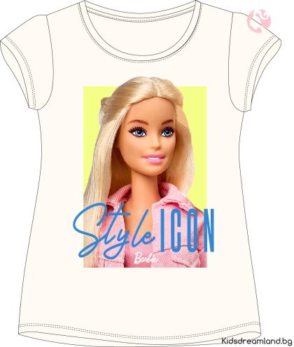 Тениска за момиче  Barbie