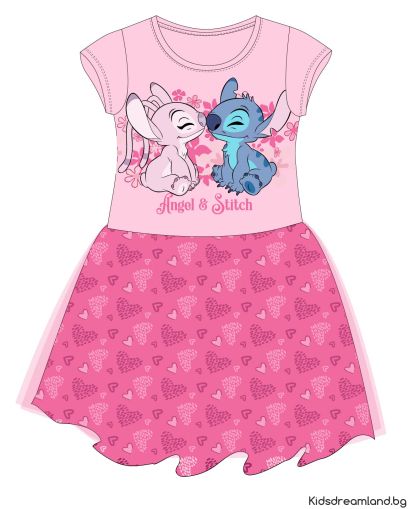РОКЛЯ ЗА МОМИЧЕ DISNEY LILO & STITCH