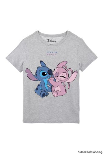 Дамска Тениска Lilo & Stitch - Angel Love