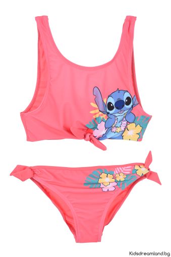 Бански Lilo & Stitch от 2 части – 82% Полиестер, 12% Еластан, Лицензиран продукт