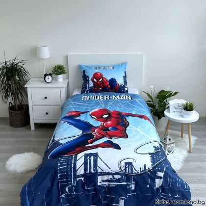 Спално бельо Spiderman 