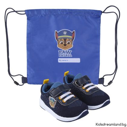 Детски маратонки Paw Patrol с мешка