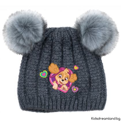 Зимна шапка за момиче Paw Patrol