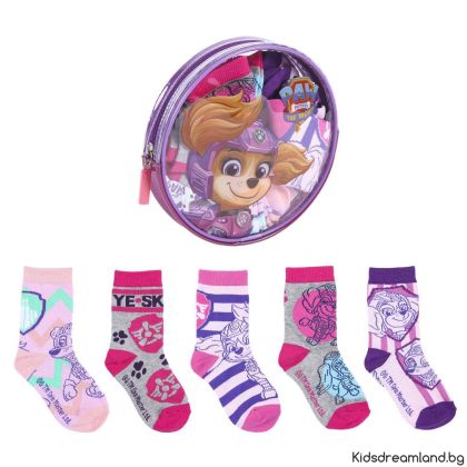 Комплект от 5 Чифта Чорапи Paw Patrol 