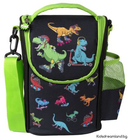 Чанти за обяд с презрамки DINO SKATERS