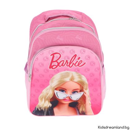Раница, Barbie, 3 отделения с цип (42 см)
