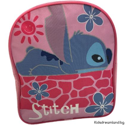 Раница, Lilo & Stitch, Цвете, 30x26x10 см.