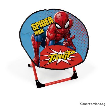 Кресло тип Лодка Spiderman – удобно, цветно и лицензиранo!