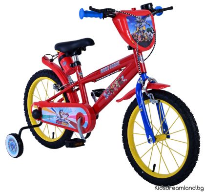 Детски велосипед Paw Patrol – 16 инча – за момчета – червен