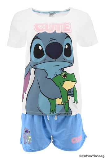 Лятна детска пижама Stitch – Cute | Лицензиран Disney продукт