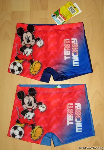 Детски бански тип боксери Mickey Mouse