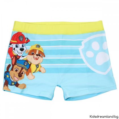 БОКСЕРИ ЗА ПЛУВАНЕ ЗА МОМЧЕ  PAW PATROL