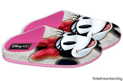 Детски домашни чехли Disney Minnie mouse - 100Yrs Disney