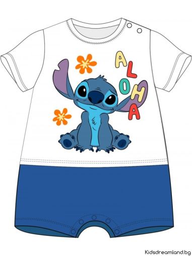 Летен гащеризон за бебета с Лило и Стич