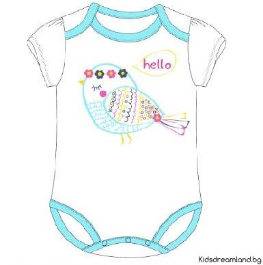 Бебешко Боди за момче - I'm a Bird