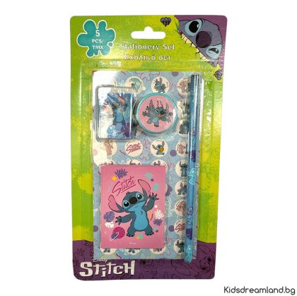  Училищен комплект, Lilo & Stitch, 5 части