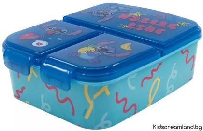 Кутия за сандвичи с много отделения – Стич